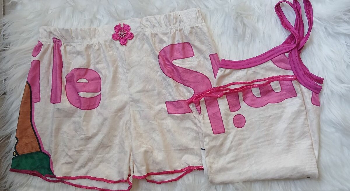 Pyjama Set Femme Imprimé Mignon