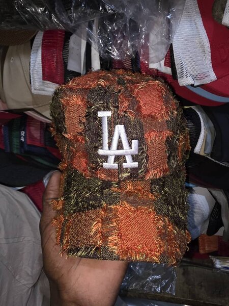 Casquette LA patchwork