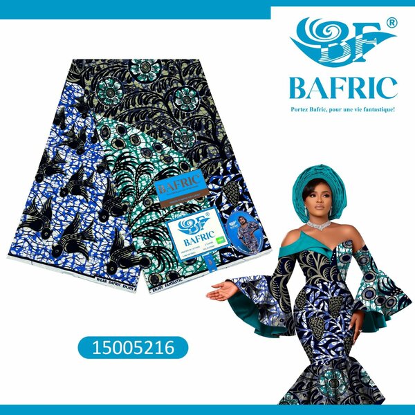 Tissu Wax Africain BAFRIC