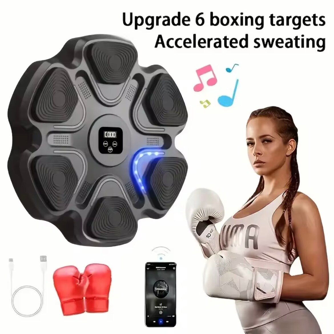 Système de Cible de Boxe Connecté