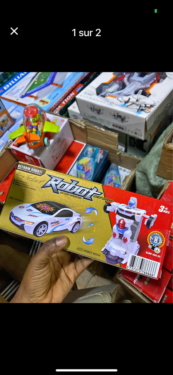 Voiture Robot Transformable