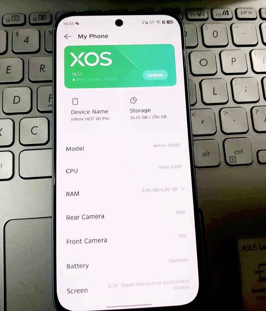 Infinix HOT 60 Pro 256GB