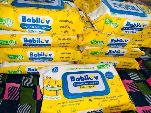 Babilov Lingettes bébé 60pcs
