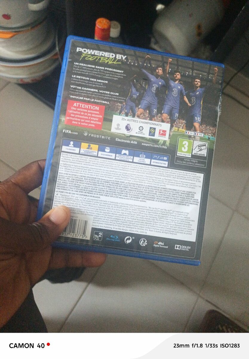 FIFA 22 PS4 - Jeu Vidéo