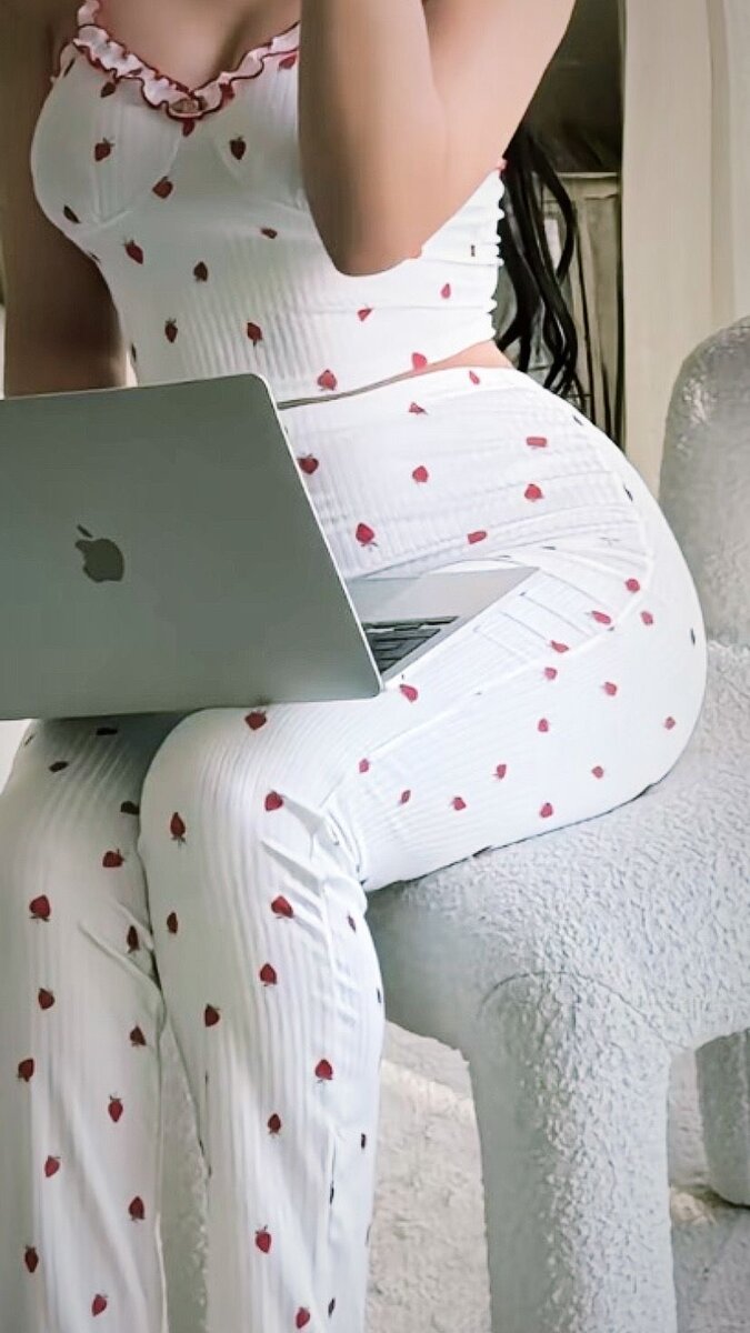 Pyjama femme à motifs