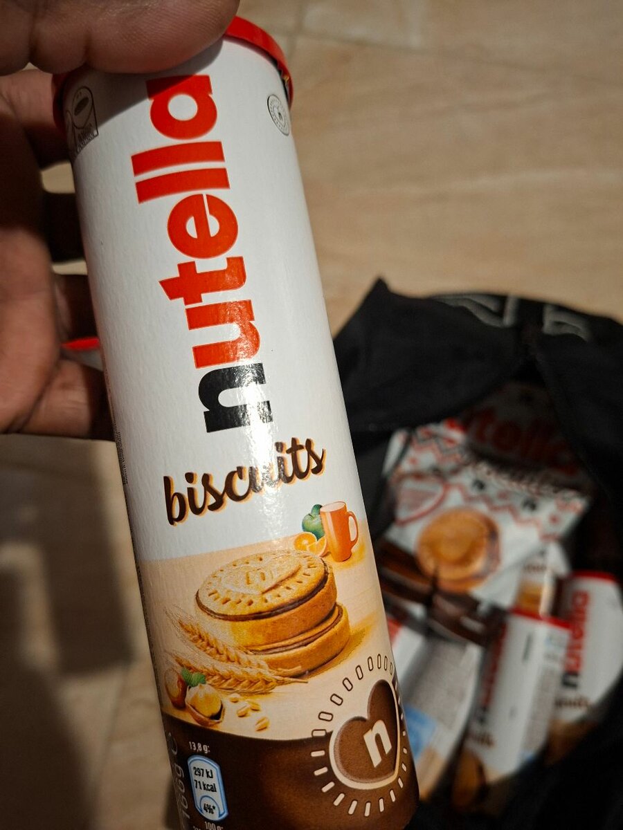 Biscuits Nutella