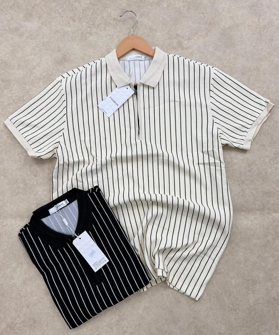 Polos rayés pour homme élégants