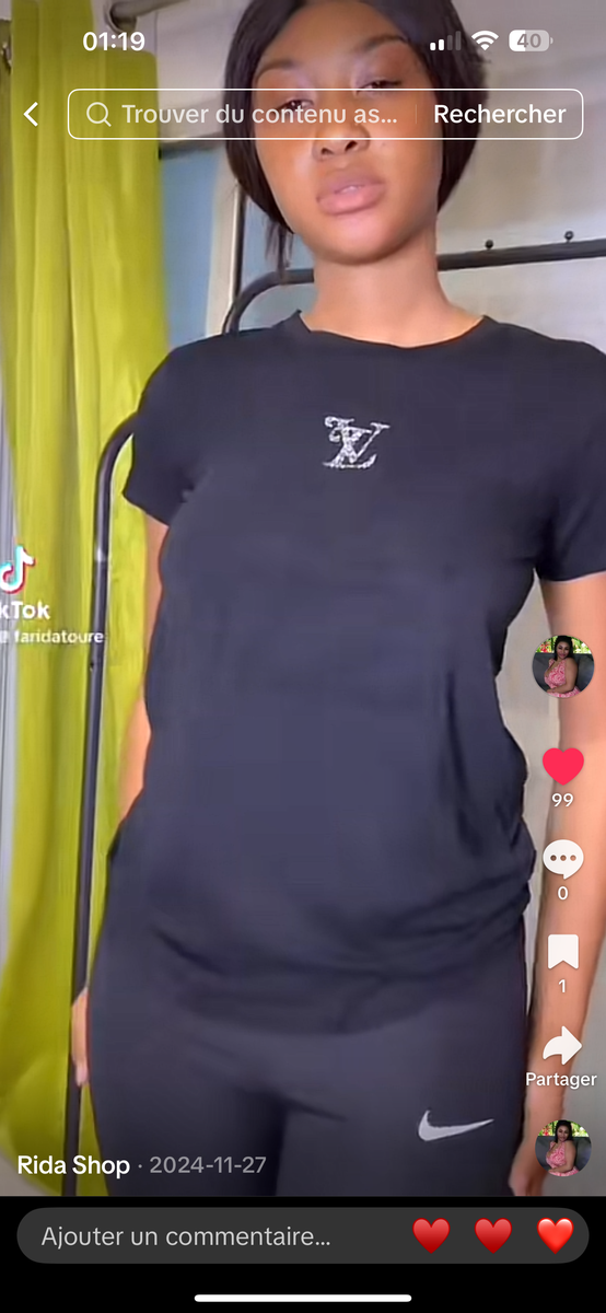 T-shirt élégant femme