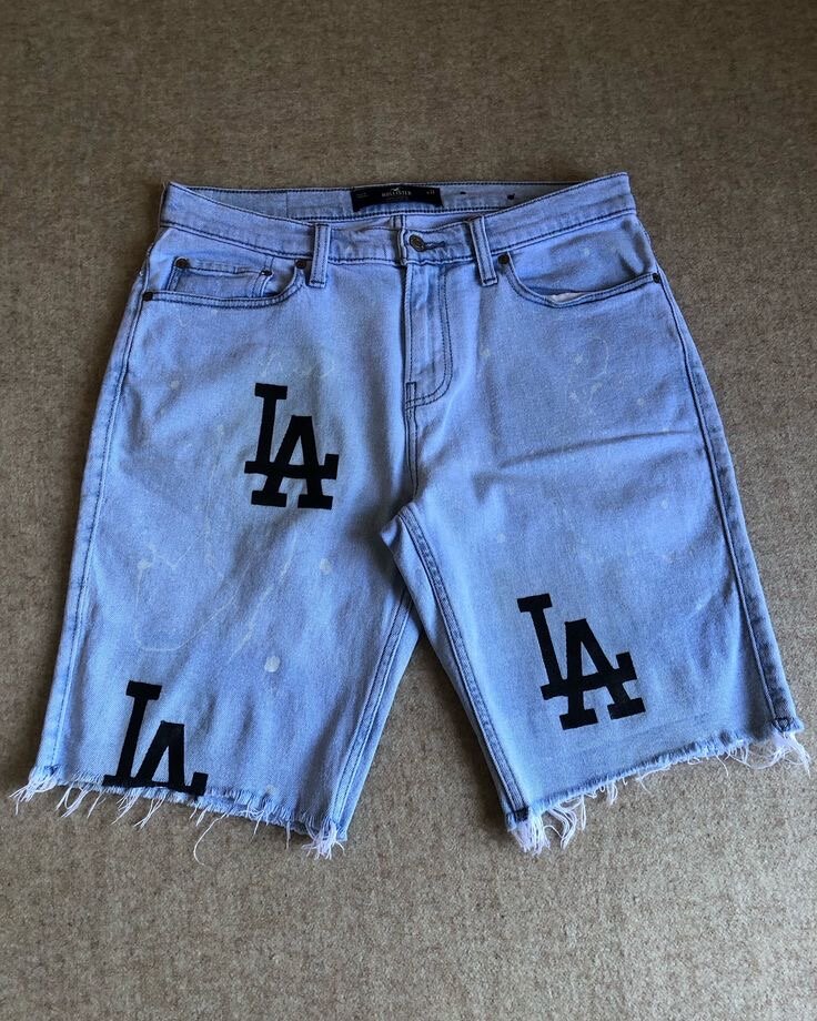 Shorts en jean décontractés