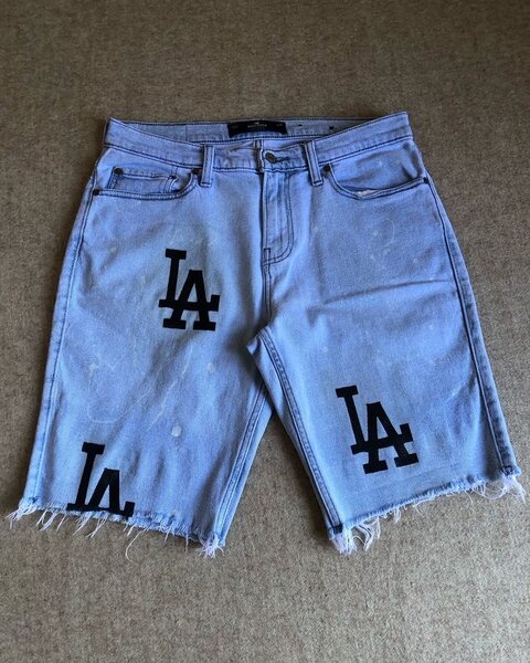 Shorts en jean décontractés