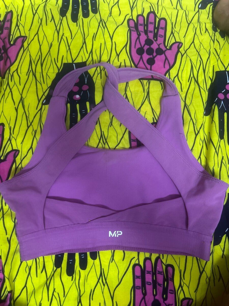 Soutien-gorge sport à dos croisé