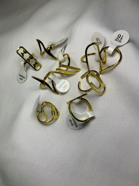 Bagues Design Minimaliste