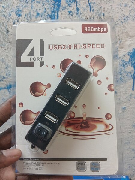 Hub USB 2.0 4 Ports Rapide