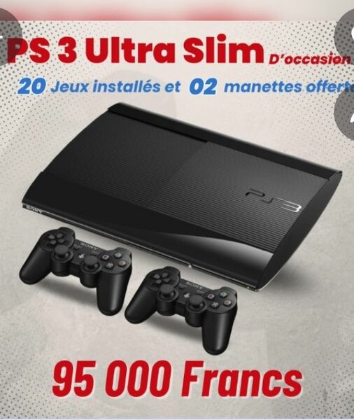 PS3 Ultra Slim Occasion