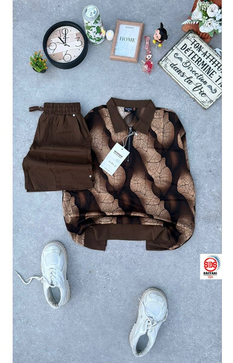 Ensemble décontracté imprimé