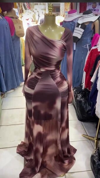 Robe longue élégante soirée