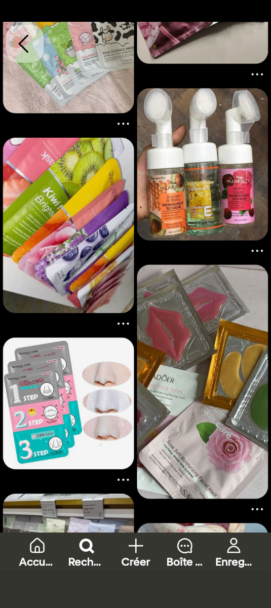 Coffret de Soins Beauté Masques