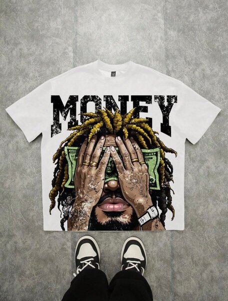 T-shirt graphique "Money"