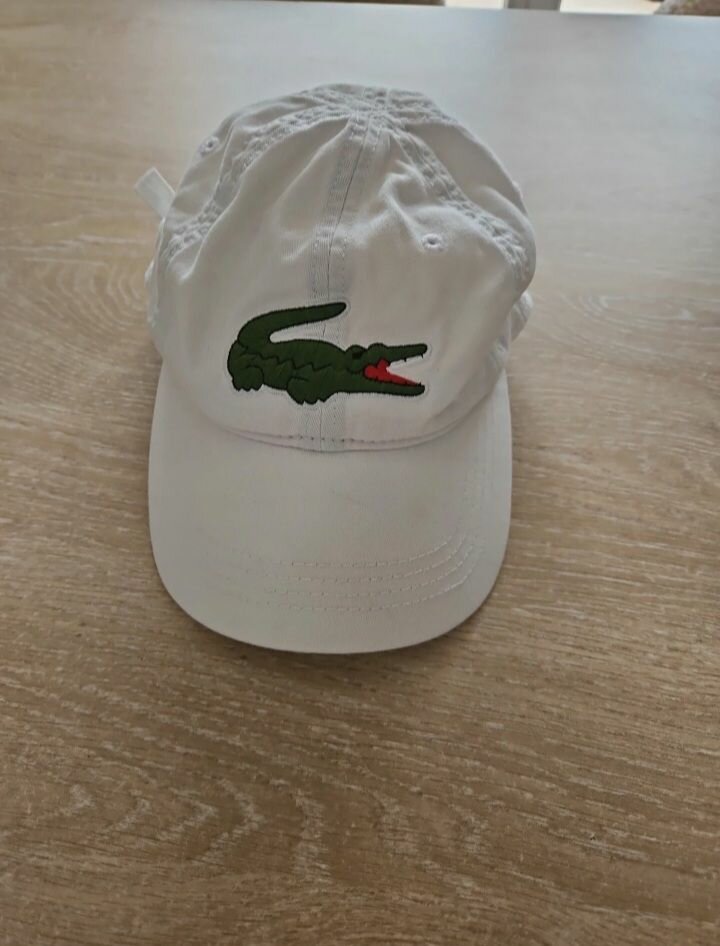 Casquette Lacoste Unisexe Blanche
