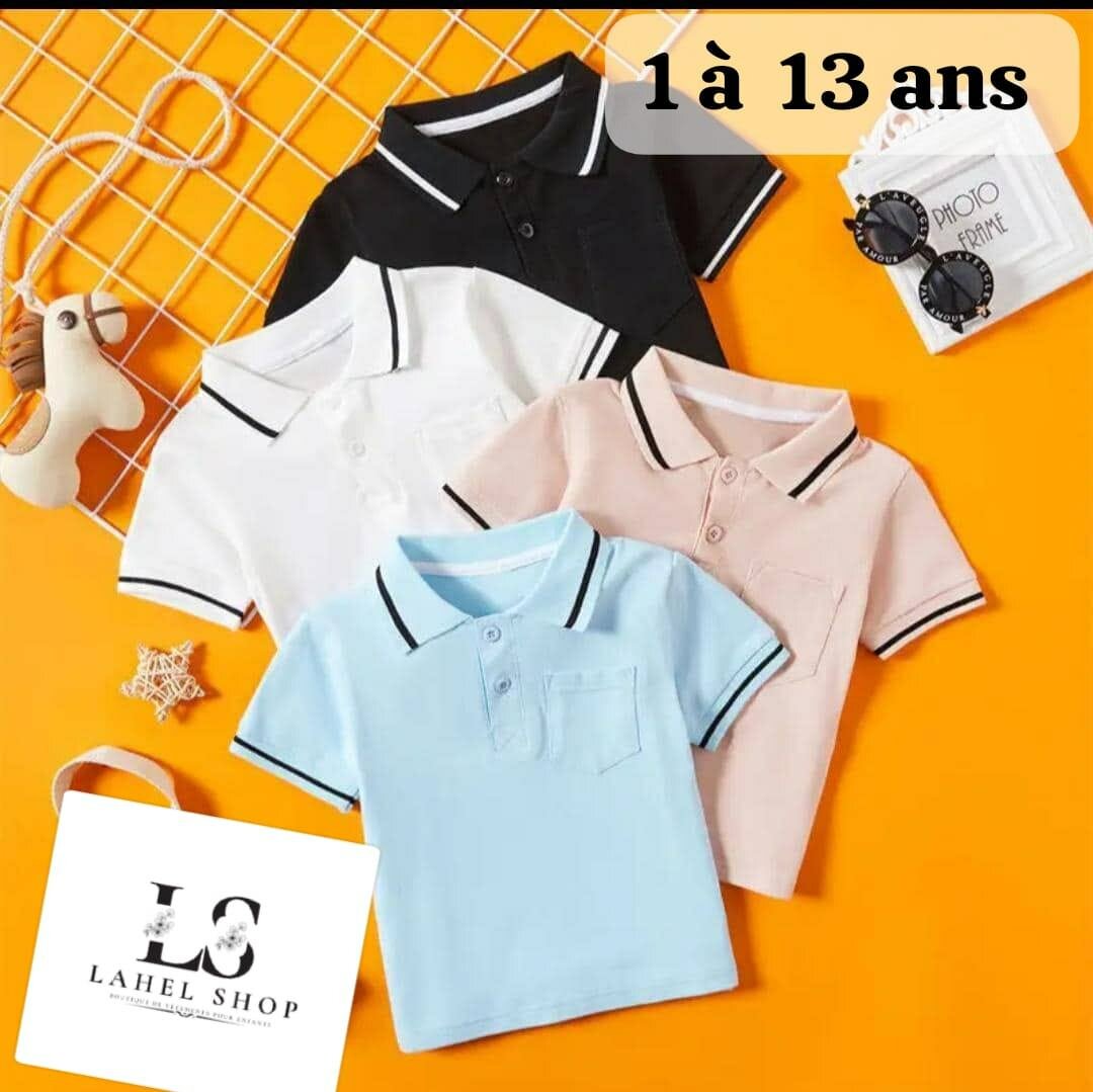Polo Enfant Mode 1-13 Ans