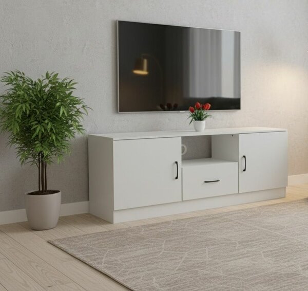 Meuble TV moderne blanc