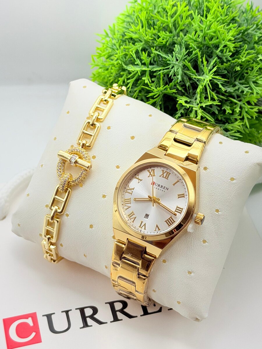 Montre CURREN avec Bracelet Luxueux