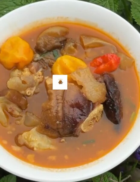 Pepper Soup Pattes de Boeuf