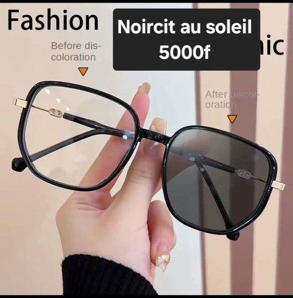 Lunettes photochromiques élégantes