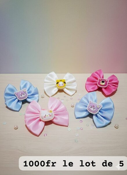 Noeuds Coiffure Enfants