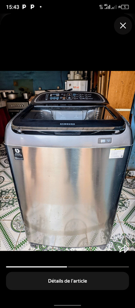Lave-linge Samsung semi-automatique