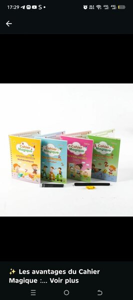 Cahier Magique Éducatif