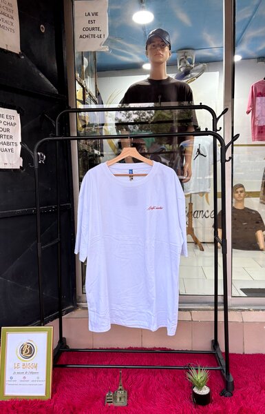 T-shirt blanc décontracté