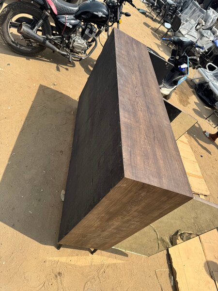 Meuble de Rangement en Bois avec Miroir