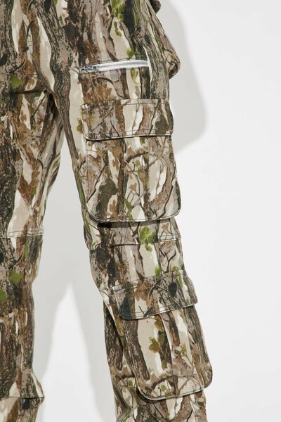 Pantalon cargo camouflage
