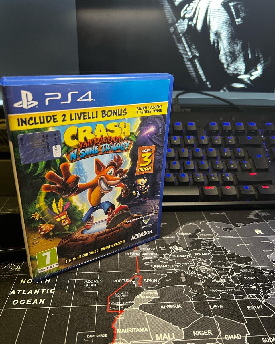 Cd PS4 Crash Bandicoot Trilogy