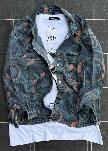 Veste en jean Zara homme