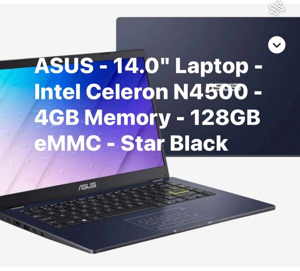 ASUS 14" Portable Intel Celeron