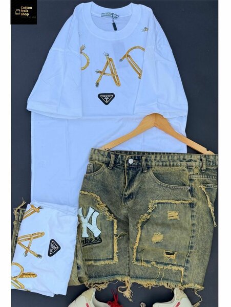 Ensemble T-shirt et Shorts Fashion