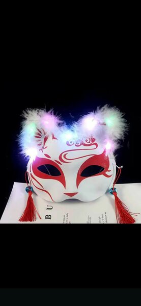 Masques Renard LED Lumineux