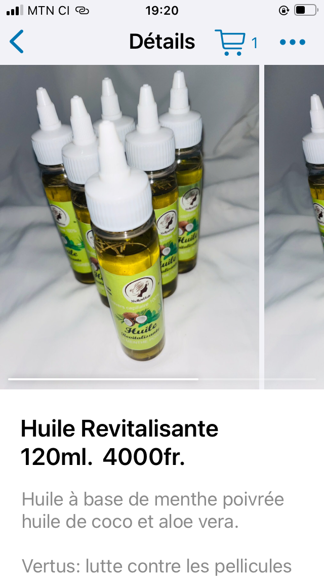 Huile Capillaire Revitalisante