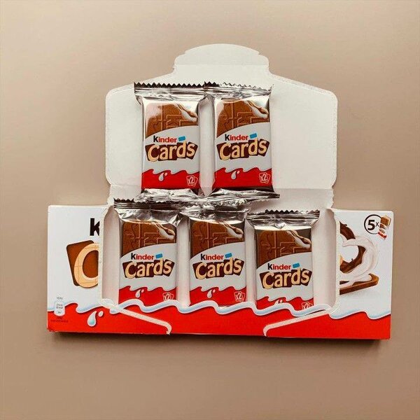 Kinder Cards Choco Snack