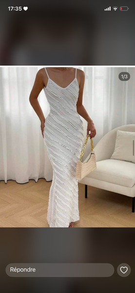 Robe longue élégante femme