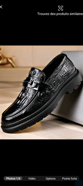 Mocassins en cuir élégants