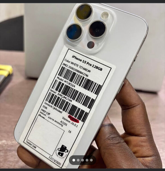 iPhone 15 Pro 128GB Blanc