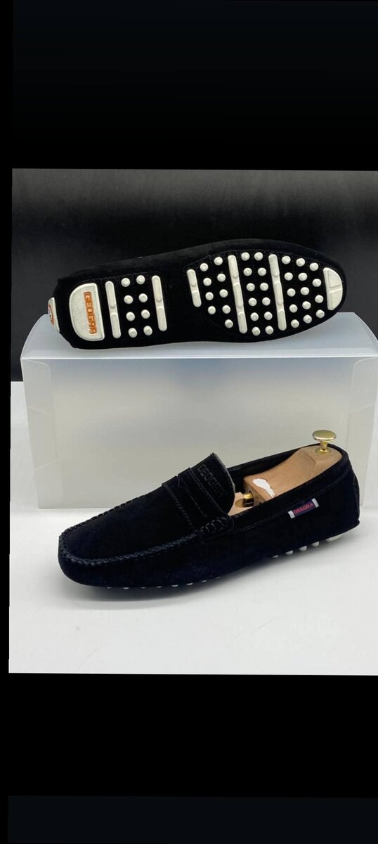 Mocassins en daim élégants