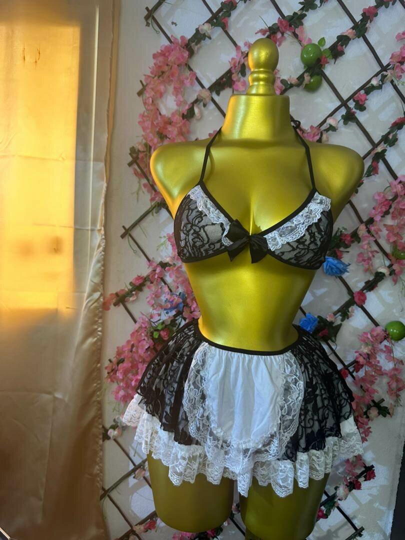 Ensemble lingerie sexy dentelle