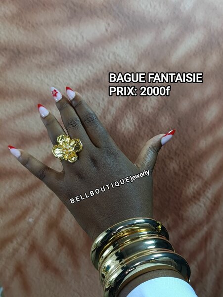 Bague Fantaisie Dorée