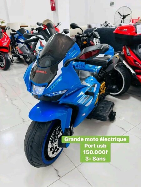 Grande Moto Électrique Enfant