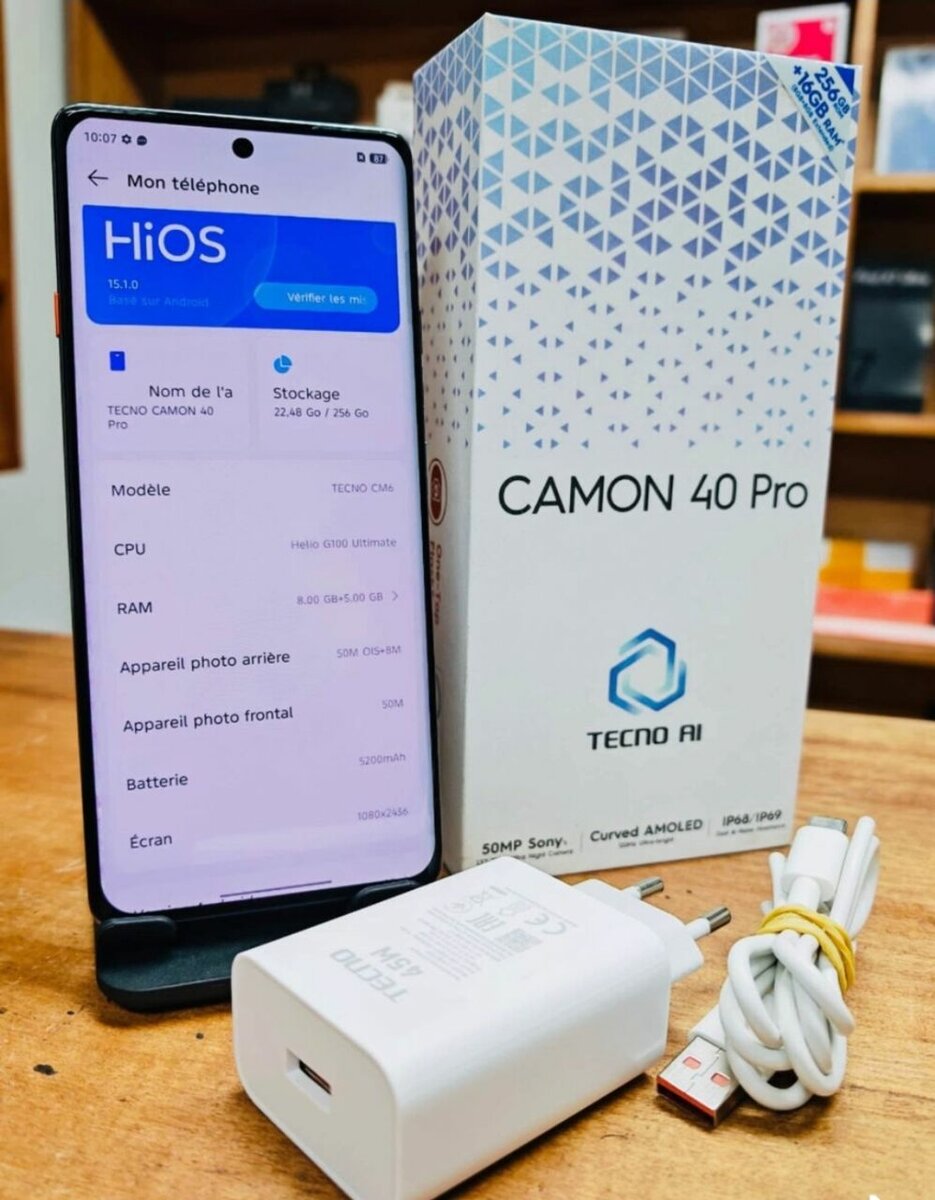 Tecno Camon 40 Pro Smartphone