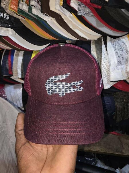 Casquette Lacoste Bordeaux